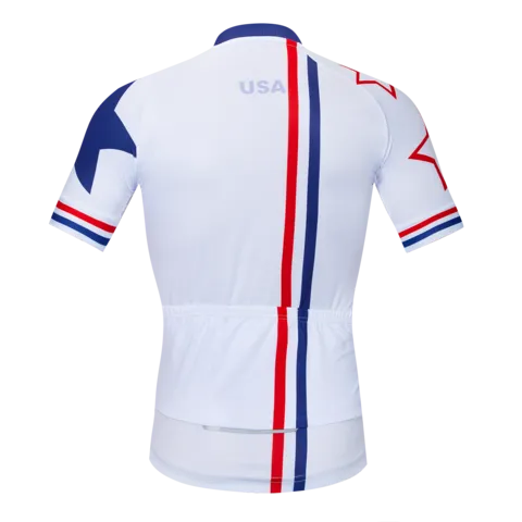 USA Style Short Sleeve Cycling Jersey
