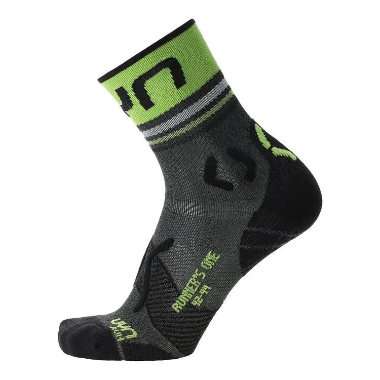 UYN Men's Runner's One Short Running Socks