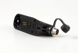 V1-11034 6-pin Hirose adpater for Motorola XPR TRBO series radios. WB# WV-05030