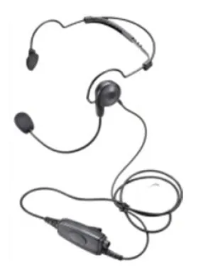 V4-BA2CS1 equivalent lightweight headset for Icom F33, F43, F43TR, F14, F24, F3001, F4001, F3101, F4101D, F3021, F4021. WB# WV4-BA2AA6