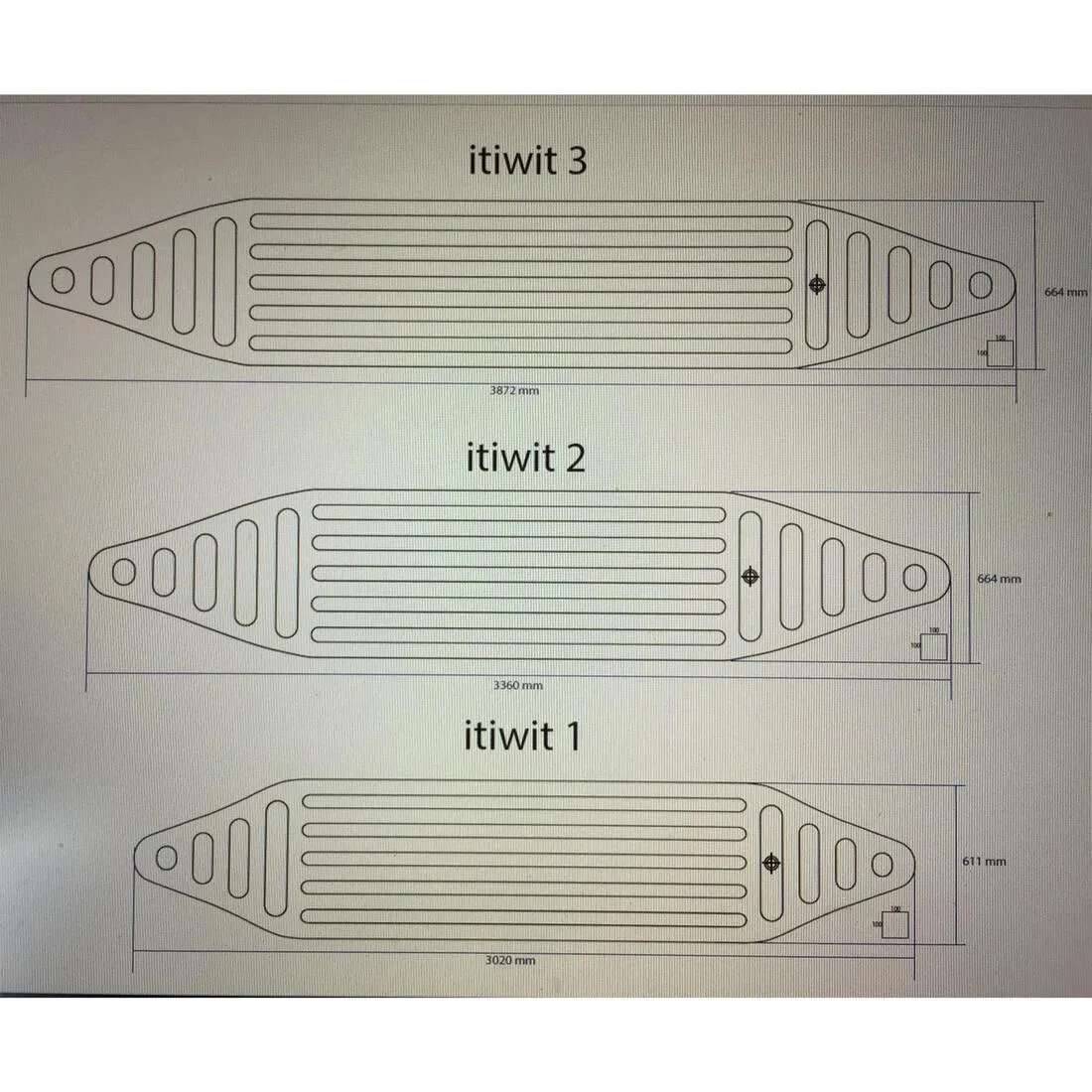V5 Inflatable Floor for Itiwit 2 Kayak