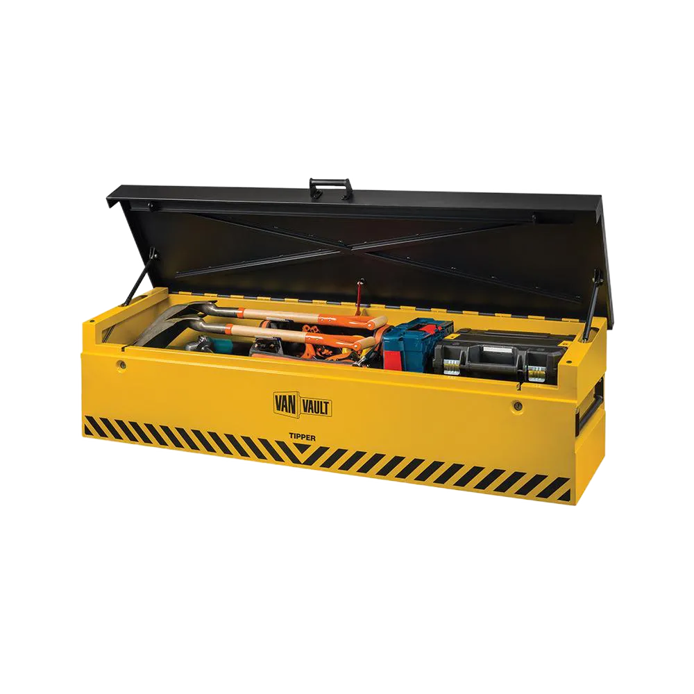 Van Vault Tipper Tool Secure Storage Box 80kg - 1815 x 560 x 490mm