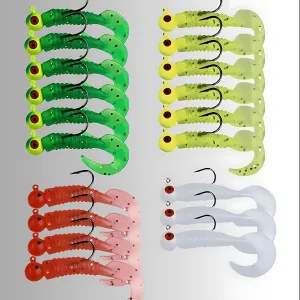 Versatile Jig Head with Grub – The Ultimate Fishing Lure Versatile Jig Head with Grub – The Ultimate Fishing Lure