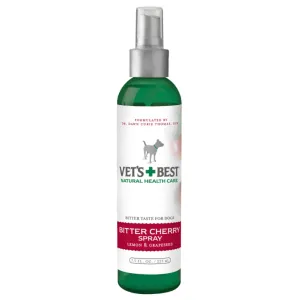 Vets Best Dog Bitter Cherry Chew Deterrent Spray 7.5oz
