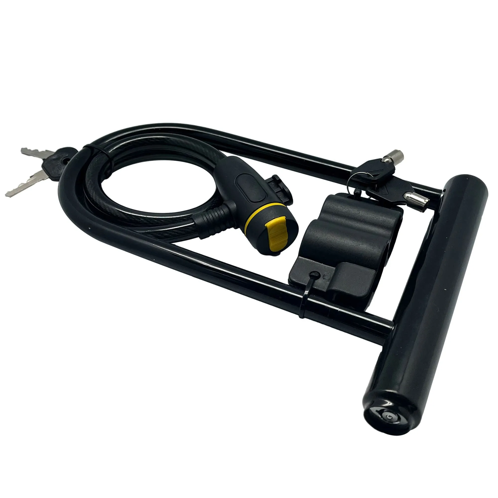 Viavito D Lock and Cable Coil Lock Set