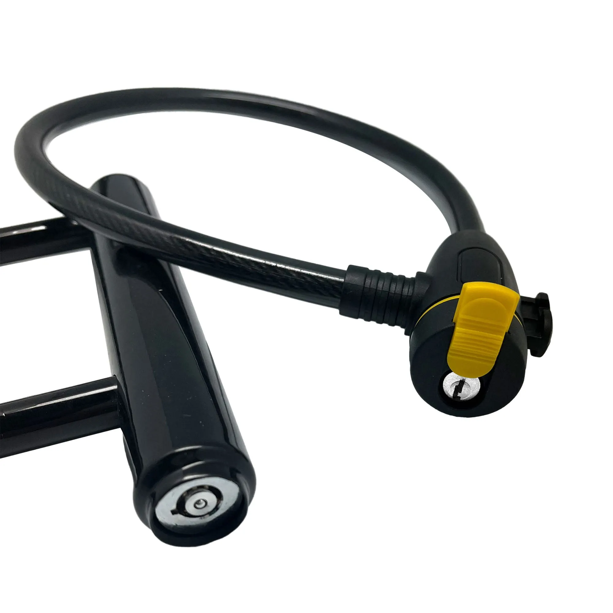 Viavito D Lock and Cable Coil Lock Set