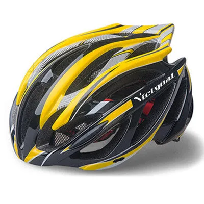 VICTGOAL Bicycle Helmets Visor Men Women Ultralight Cycling Bike Helmet Back Light Mountain Bike Integrally Molded Helmet H1001