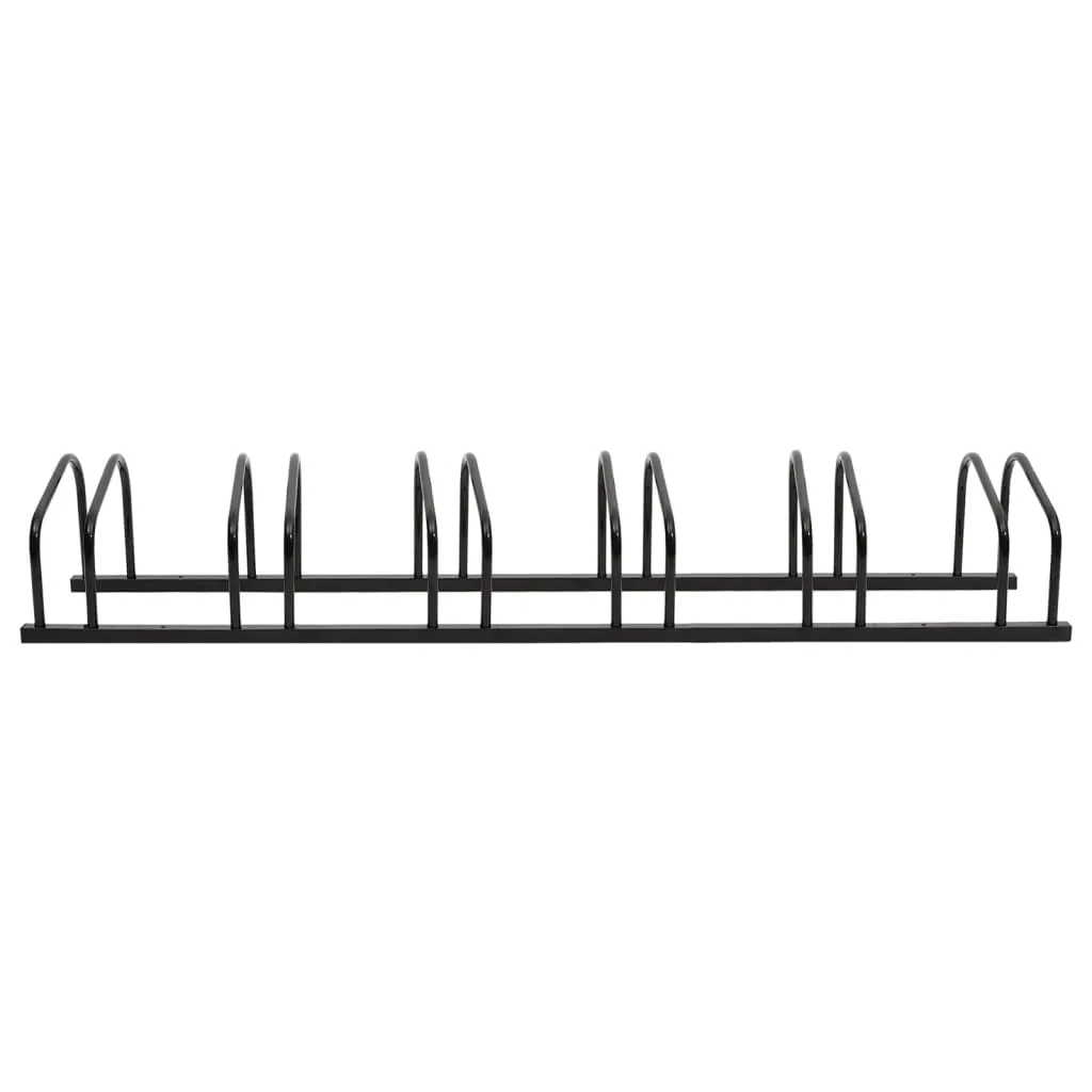 vidaXL Bike Rack for 6 Bikes Galvanized Steel