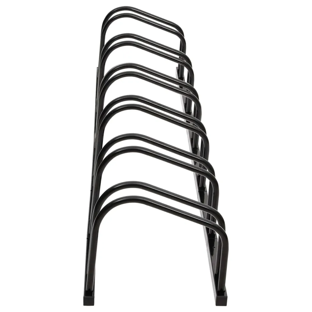 vidaXL Bike Rack for 6 Bikes Galvanized Steel