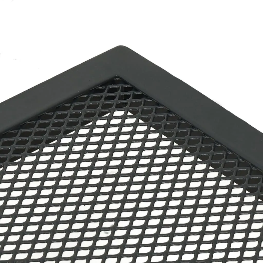 vidaXL Folding Garden Table Anthracite 110x80x72 cm Steel Mesh