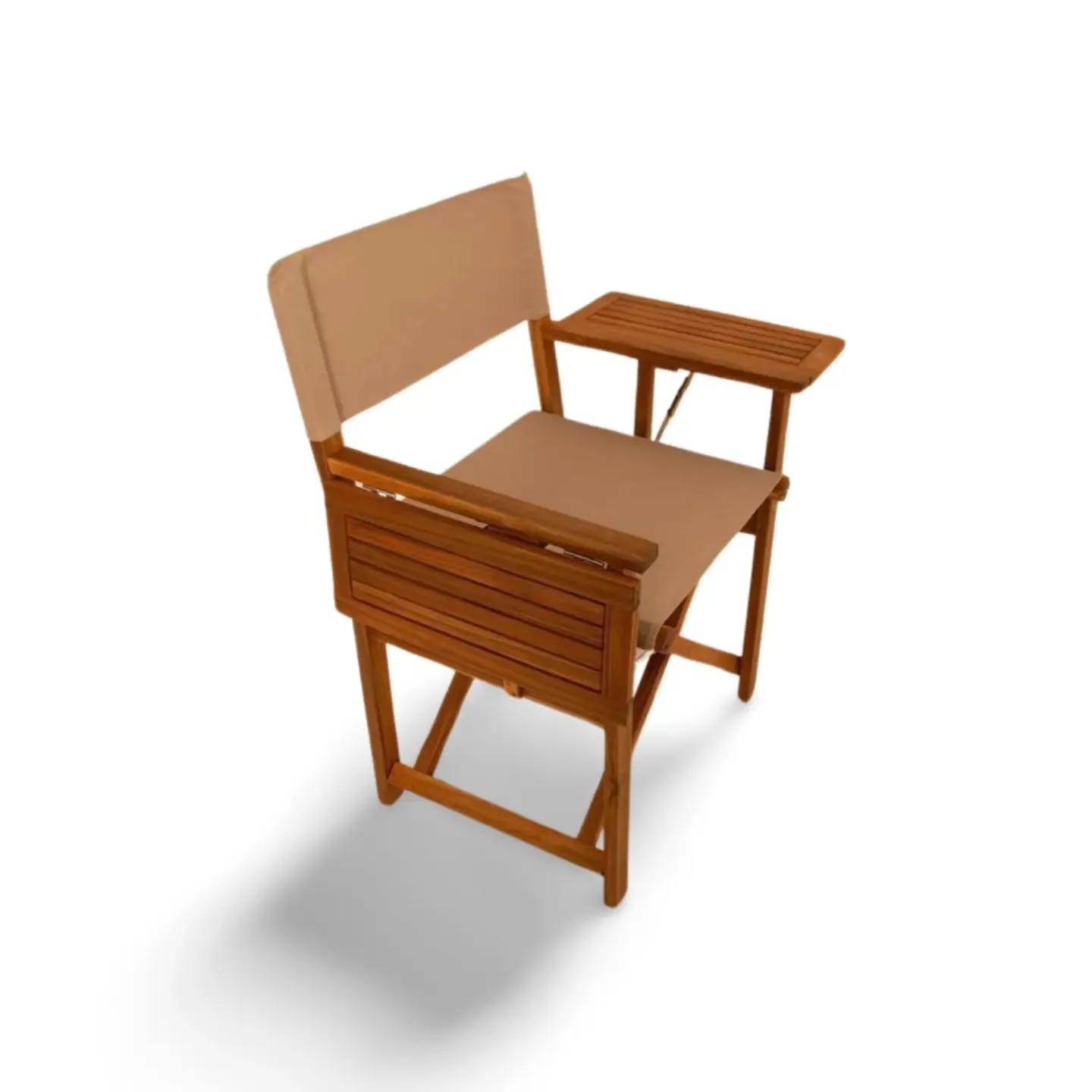 Walker Outdoor Folding Directors Chair with Side Tables