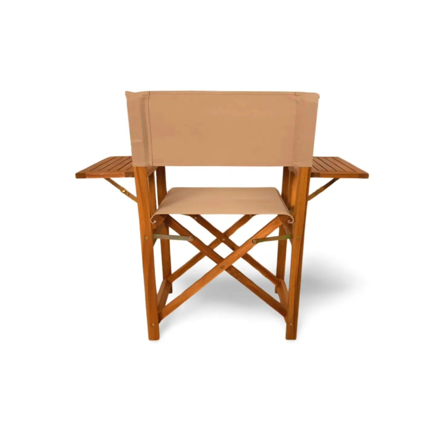 Walker Outdoor Folding Directors Chair with Side Tables