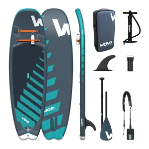 Wildcat SUP | Inflatable Stand-Up Paddle Board | Surf SUP Package | 8.6ft | Navy