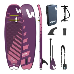 Wildcat SUP | Inflatable Stand-Up Paddle Board | Surf SUP Package | 8.6ft | Purple