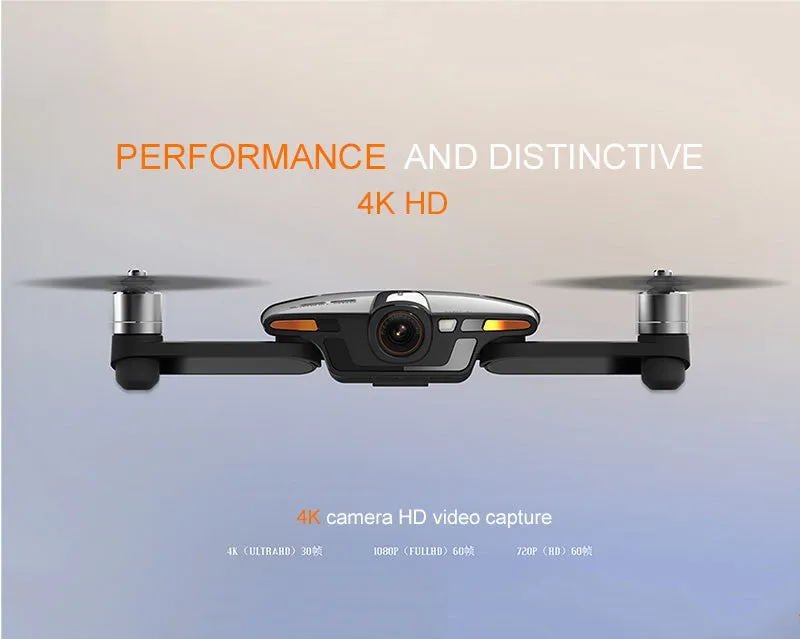 Wingsland™ S6 - 4K Selfie Drone with LED Light