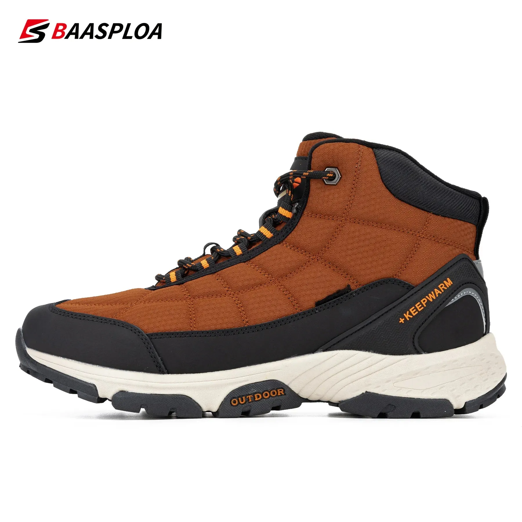 Winter Men Outdoor Shoes Hiking Shoe Waterproof Non-Slip