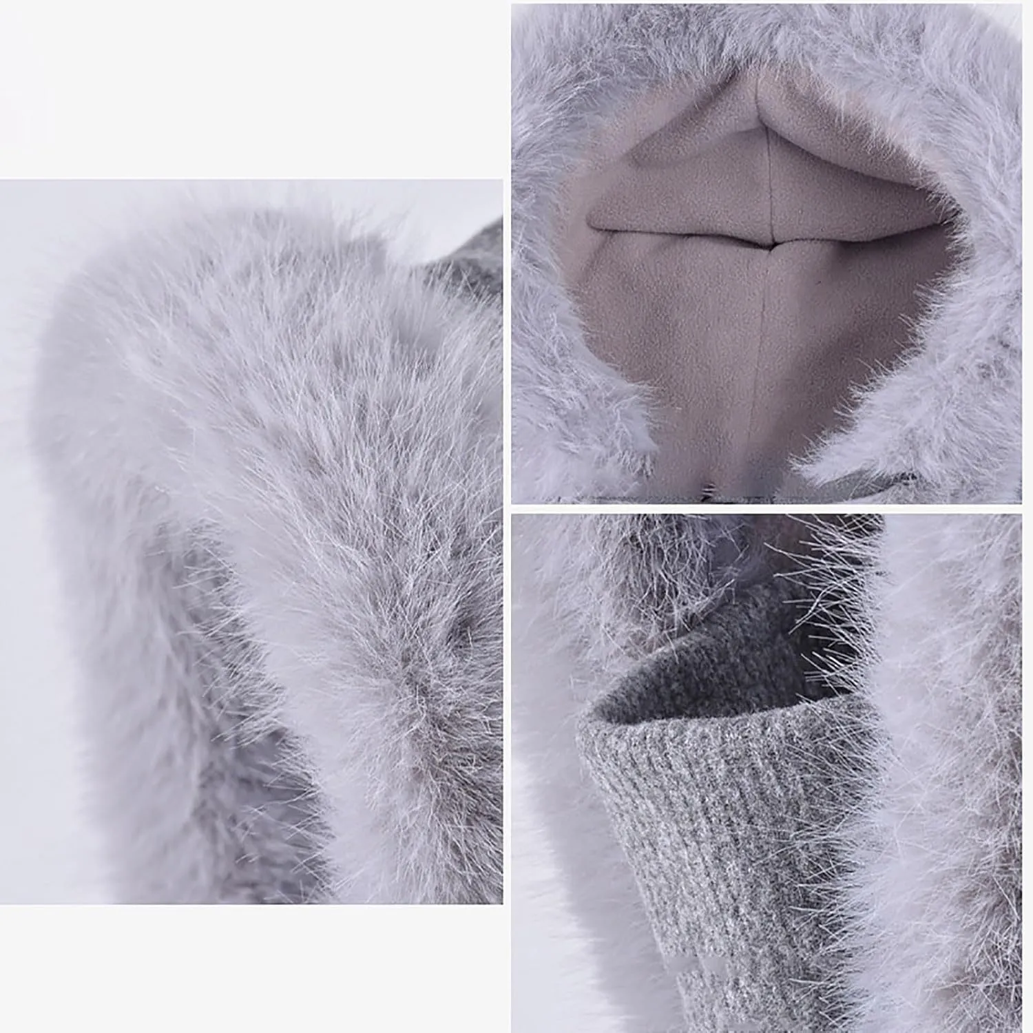 Winter Windproof Face Mask Warm Fleece Ski Mask for Men Women Cold Weather Snowboarding Cycling Neck Warmer