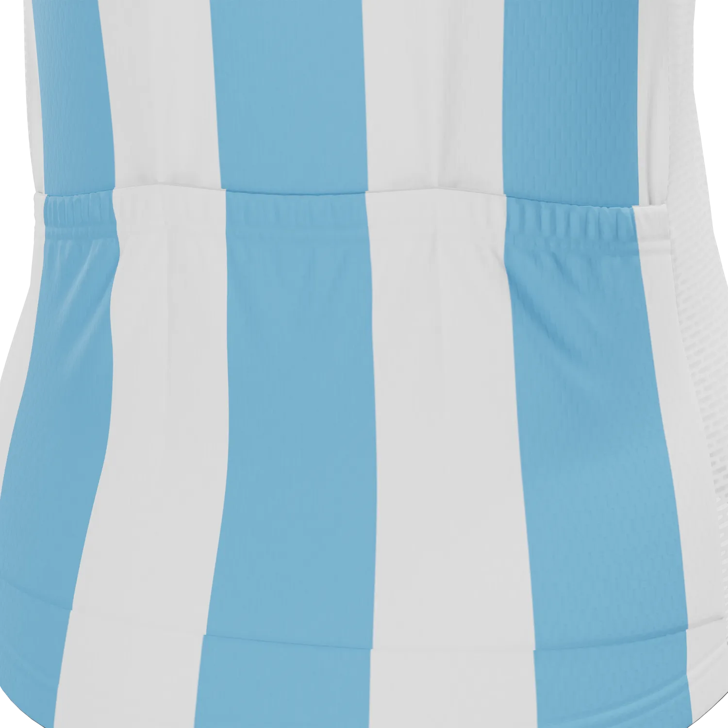 Women's Argentina Soccer Short Sleeve Cycling Jersey