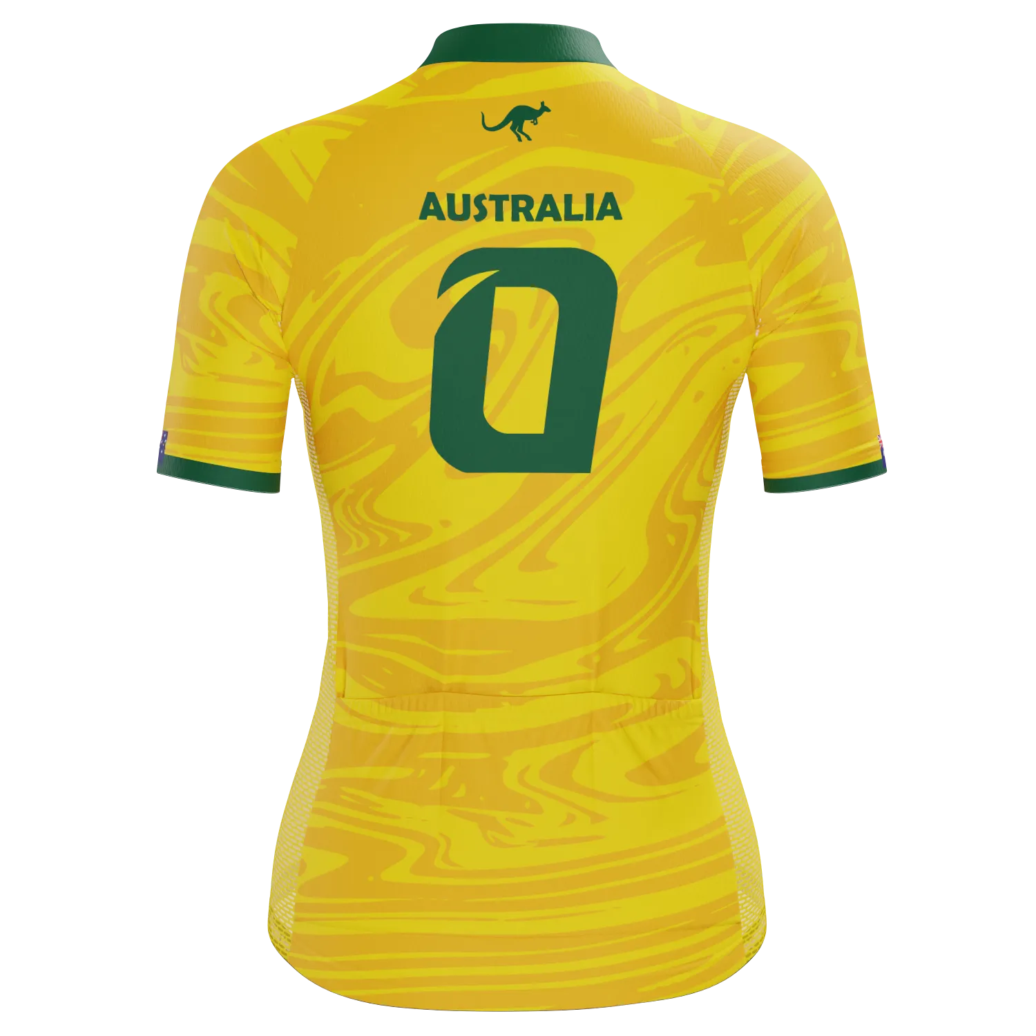 Women's Australia Soccer Team Short Sleeve Cycling Jersey