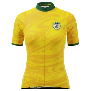 Women's Australia Soccer Team Short Sleeve Cycling Jersey