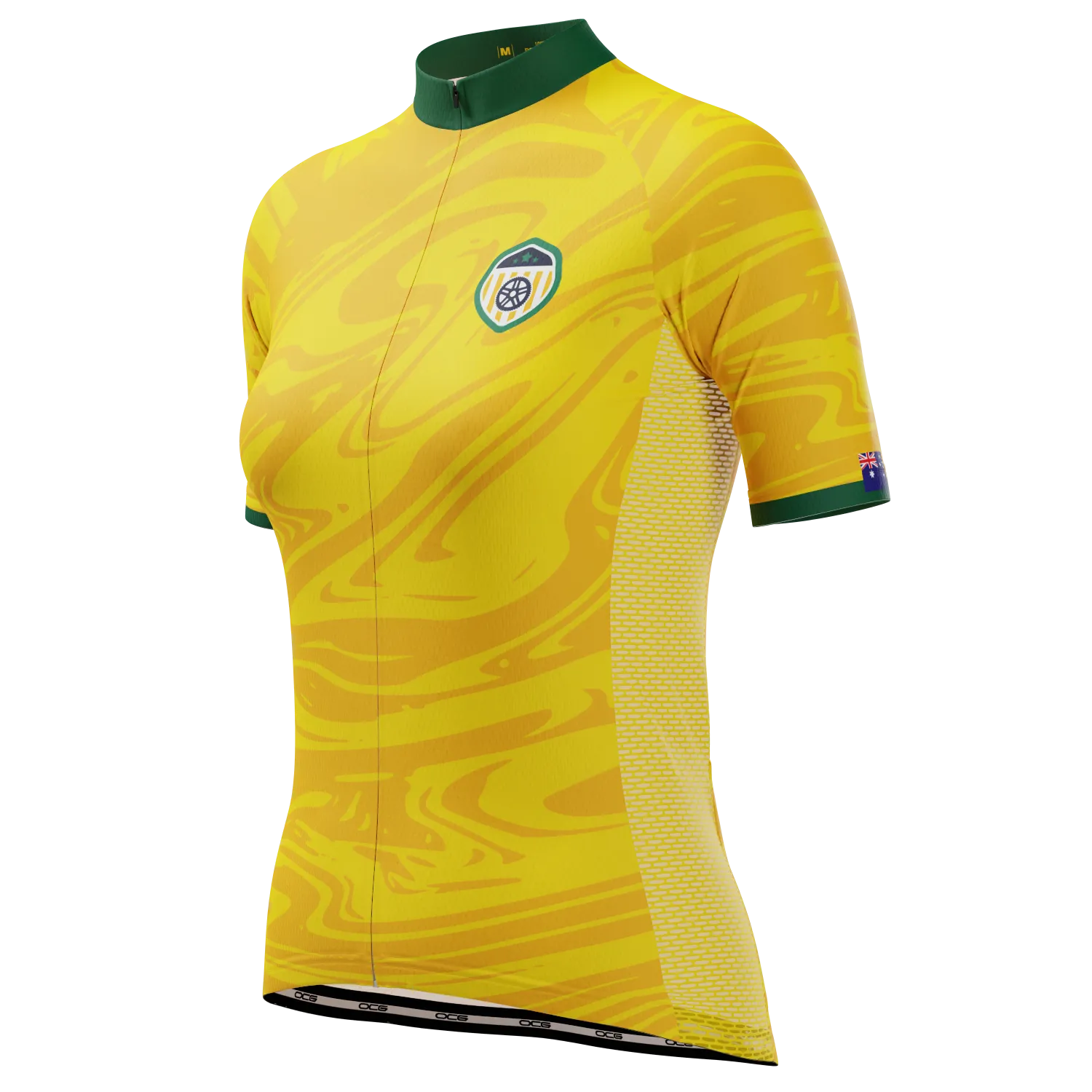 Women's Australia Soccer Team Short Sleeve Cycling Jersey
