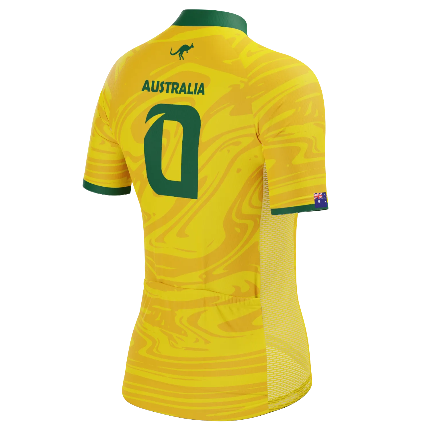 Women's Australia Soccer Team Short Sleeve Cycling Jersey