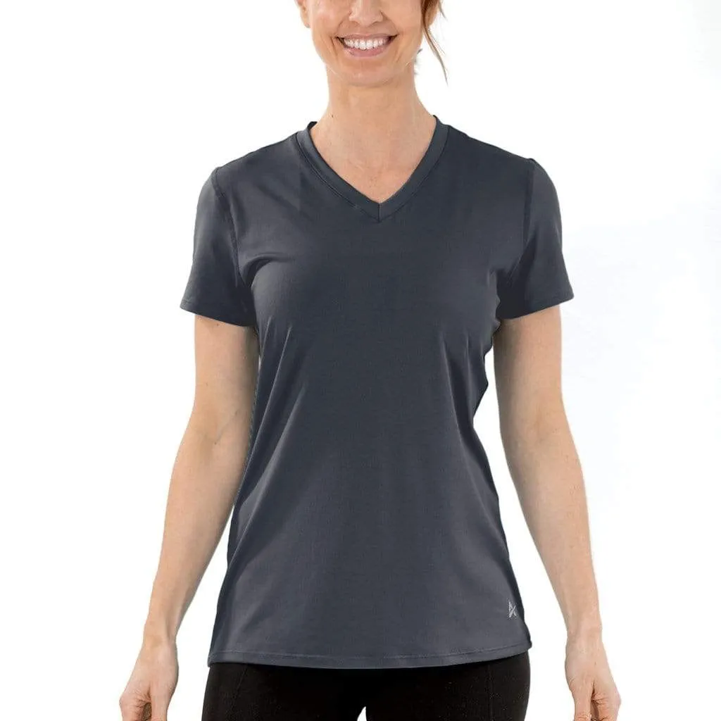 Women's Cooling V-Neck Short Sleeve T-Shirt