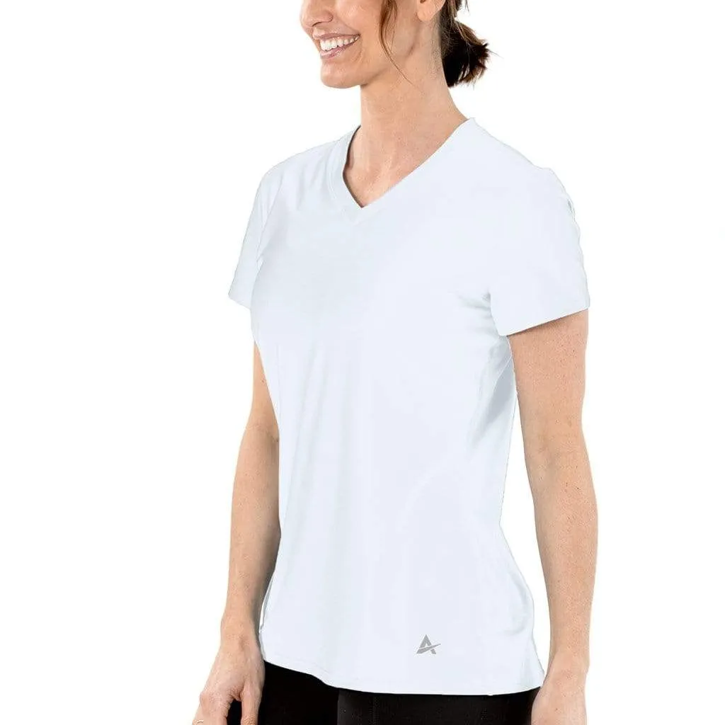 Women's Cooling V-Neck Short Sleeve T-Shirt