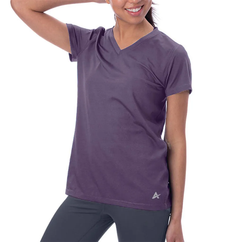 Women's Cooling V-Neck Short Sleeve T-Shirt