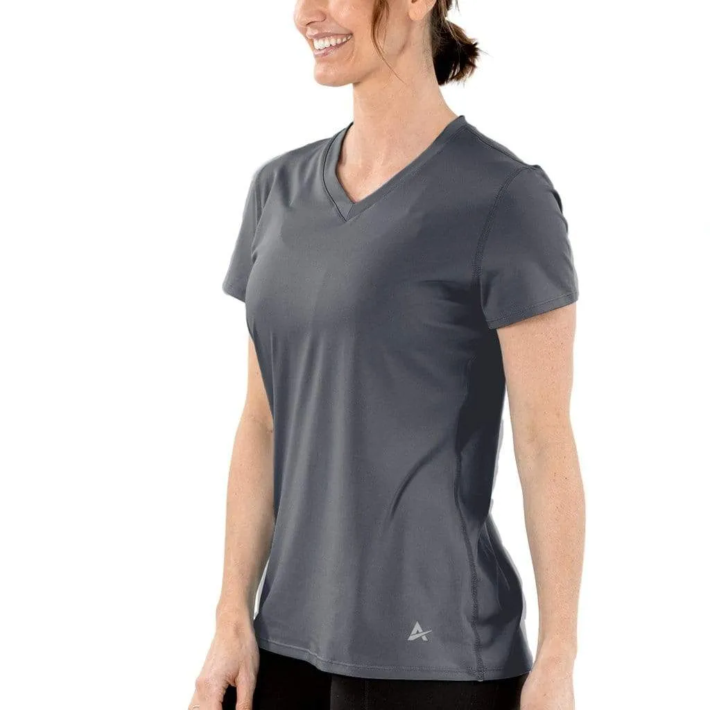 Women's Cooling V-Neck Short Sleeve T-Shirt