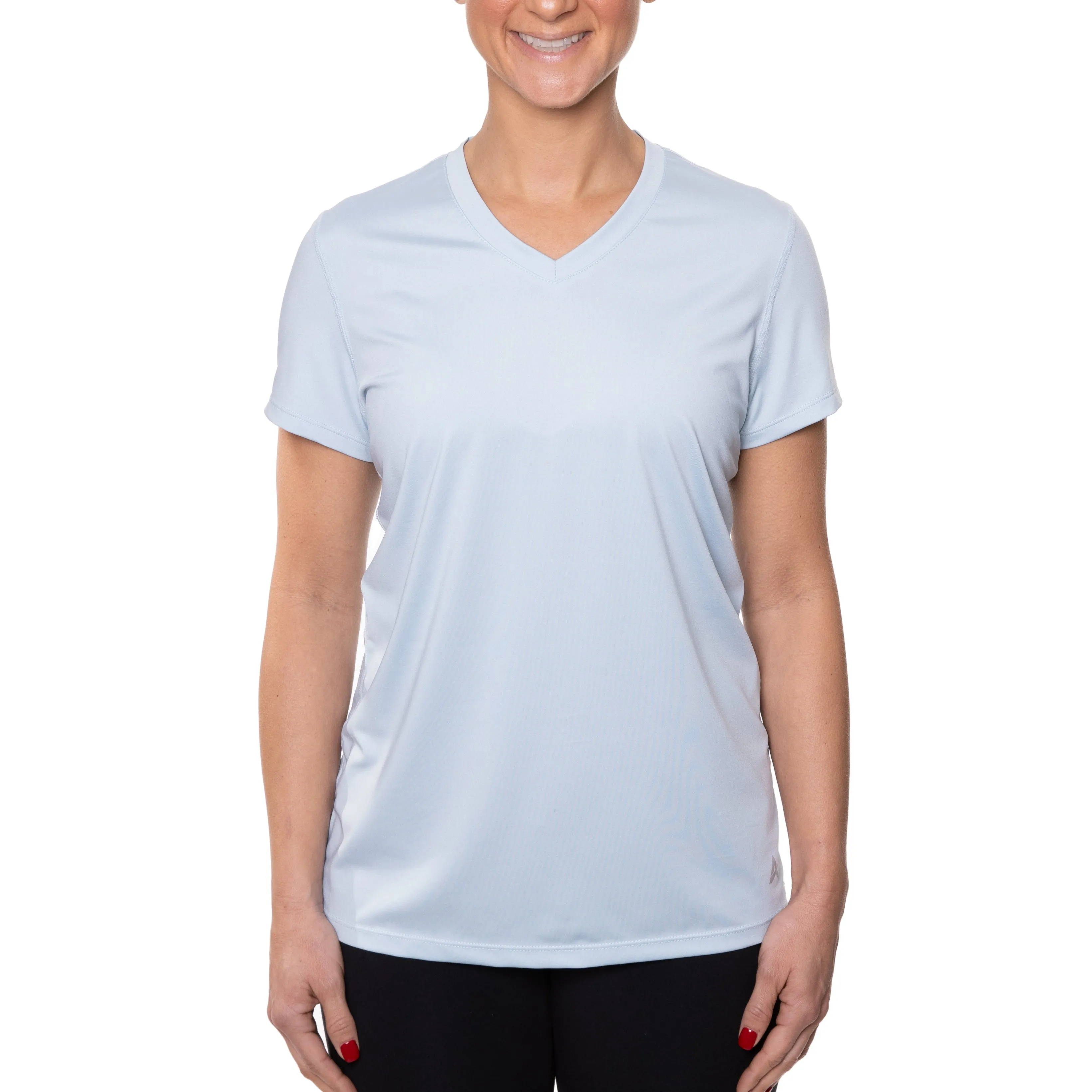 Women's Cooling V-Neck Short Sleeve T-Shirt