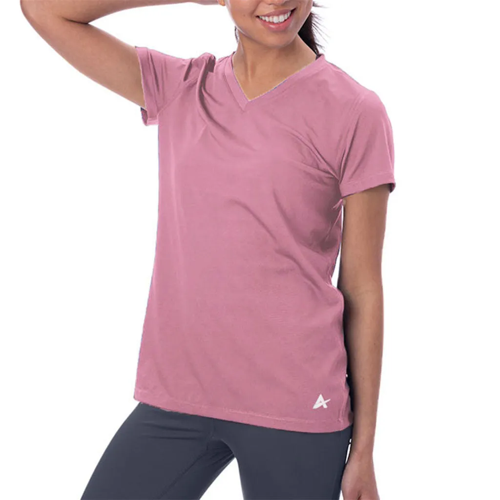 Women's Cooling V-Neck Short Sleeve T-Shirt