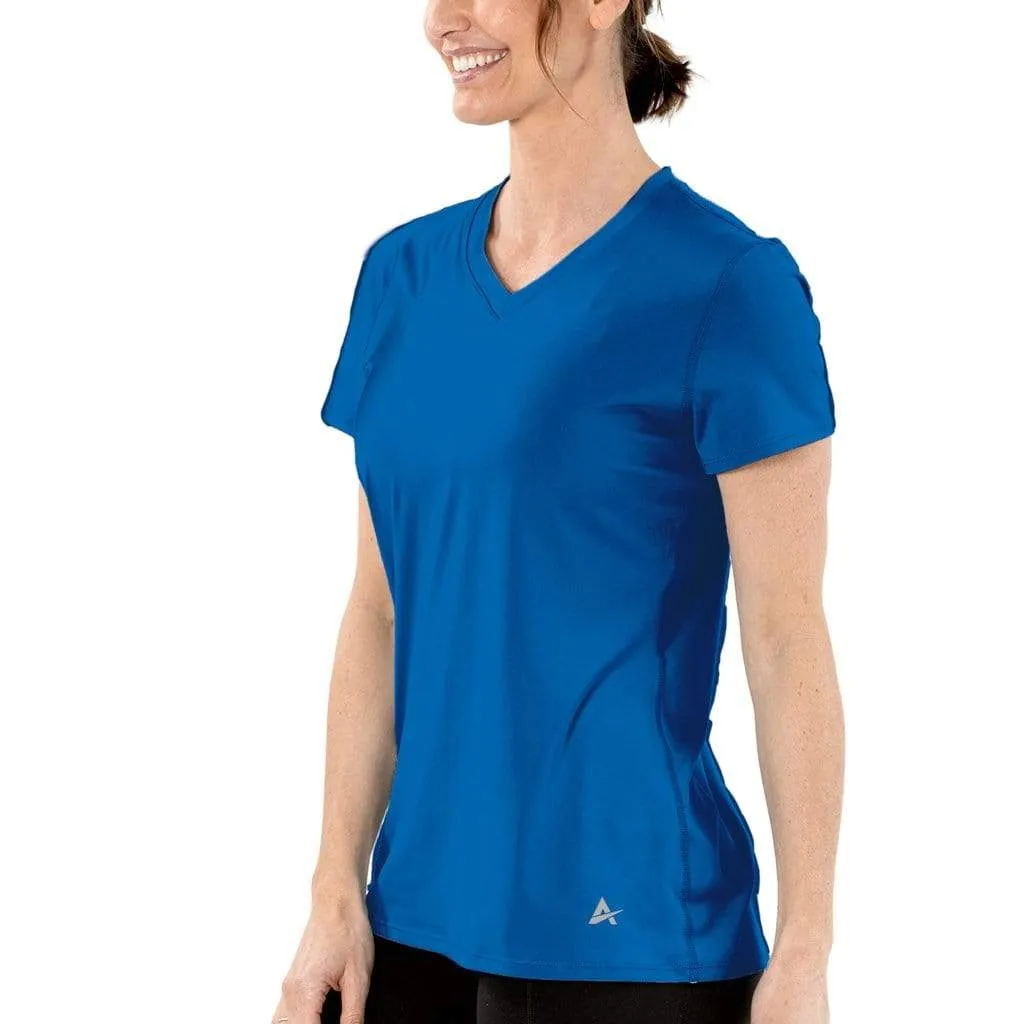 Women's Cooling V-Neck Short Sleeve T-Shirt