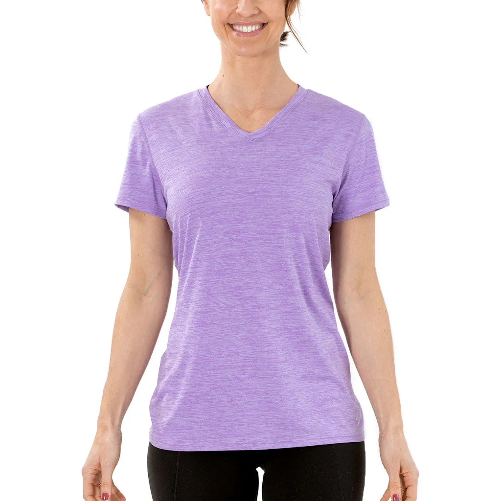 Women's Cooling V-Neck Short Sleeve T-Shirt