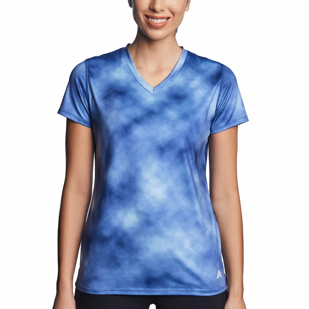 Women's Cooling V-Neck Short Sleeve T-Shirt