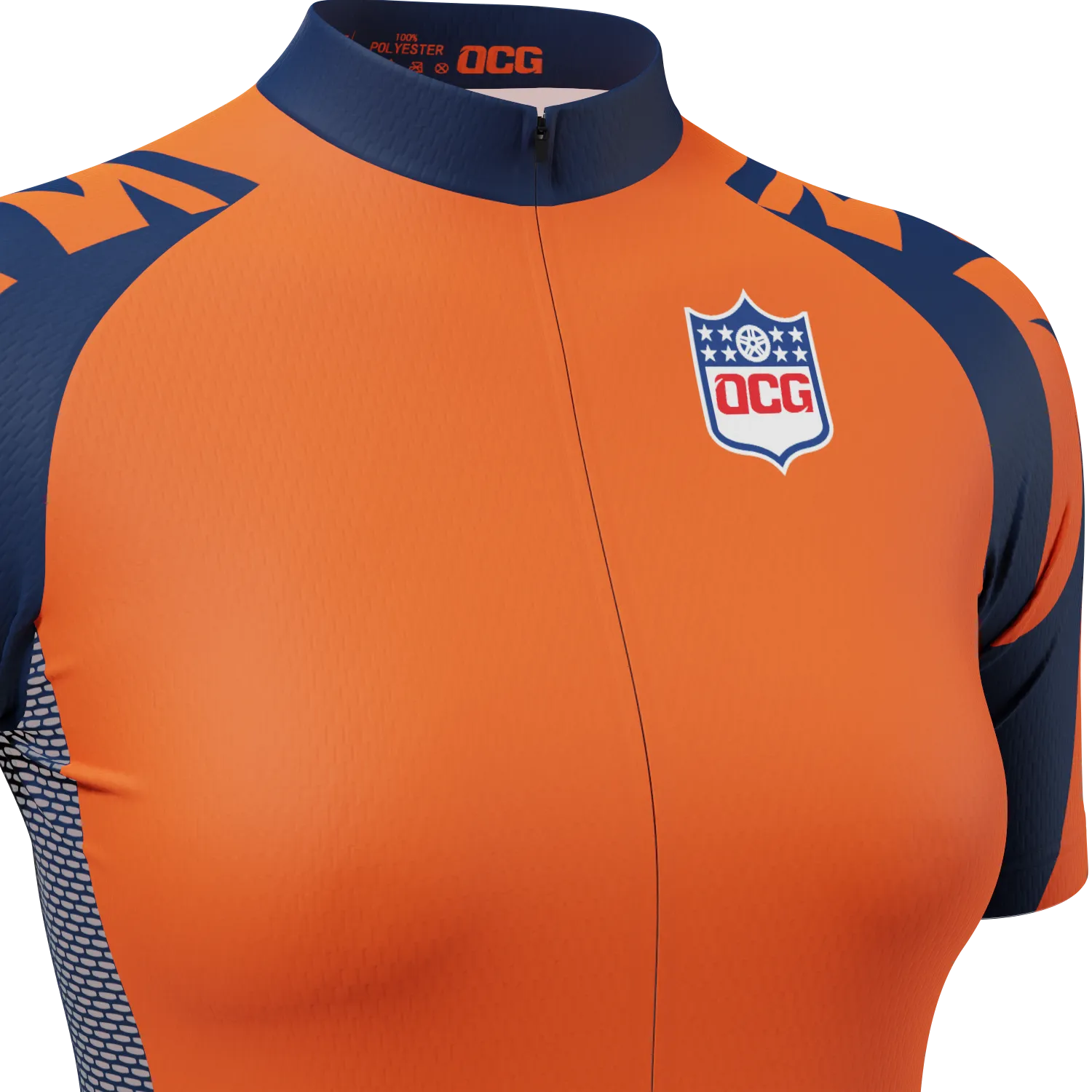 Women's Denver Football Short Sleeve Cycling Jersey