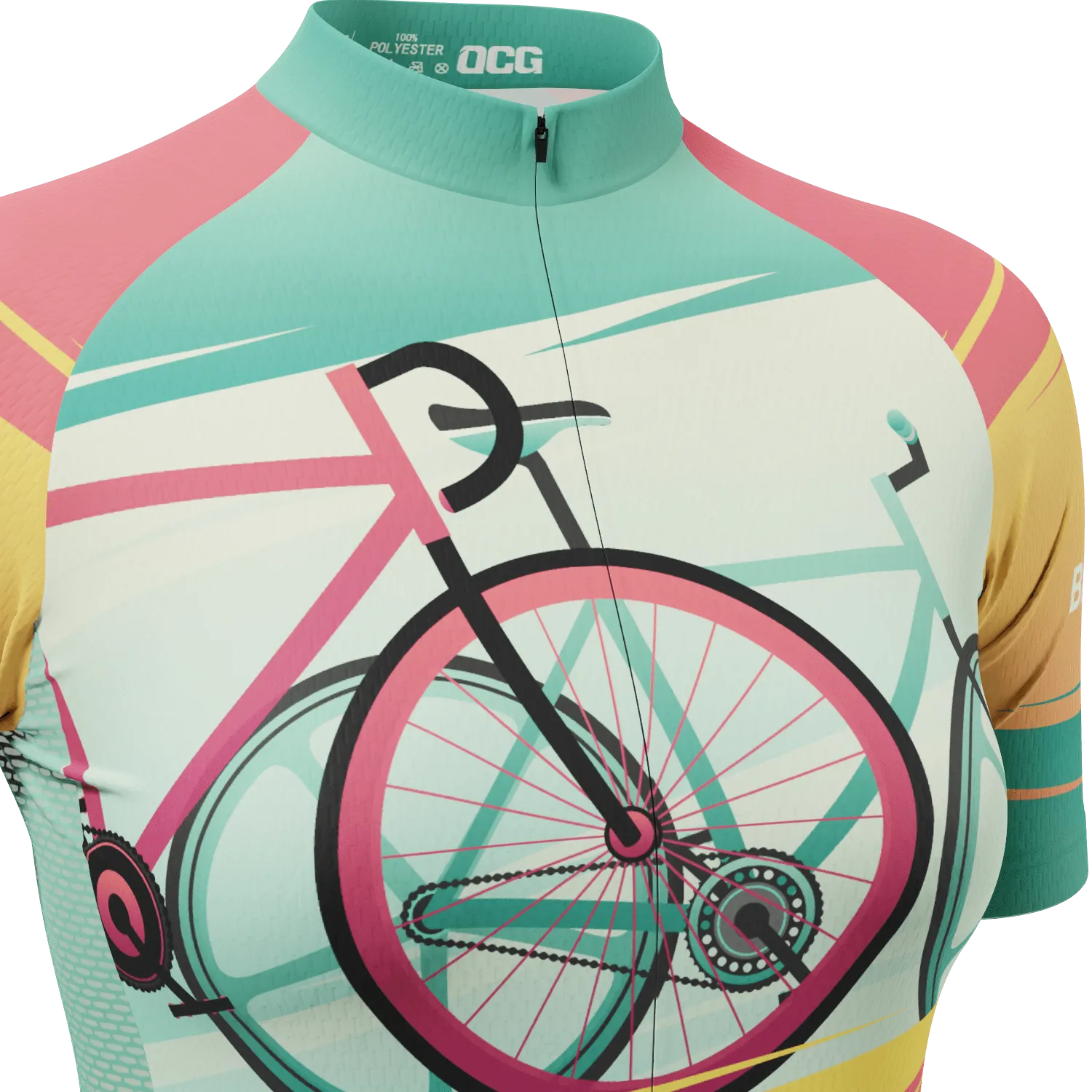 Women's Every Lane Is A Bike Lane Short Sleeve Cycling Jersey