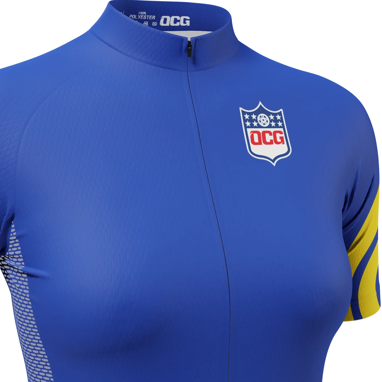 Women's Los Angeles Football Short Sleeve Cycling Jersey