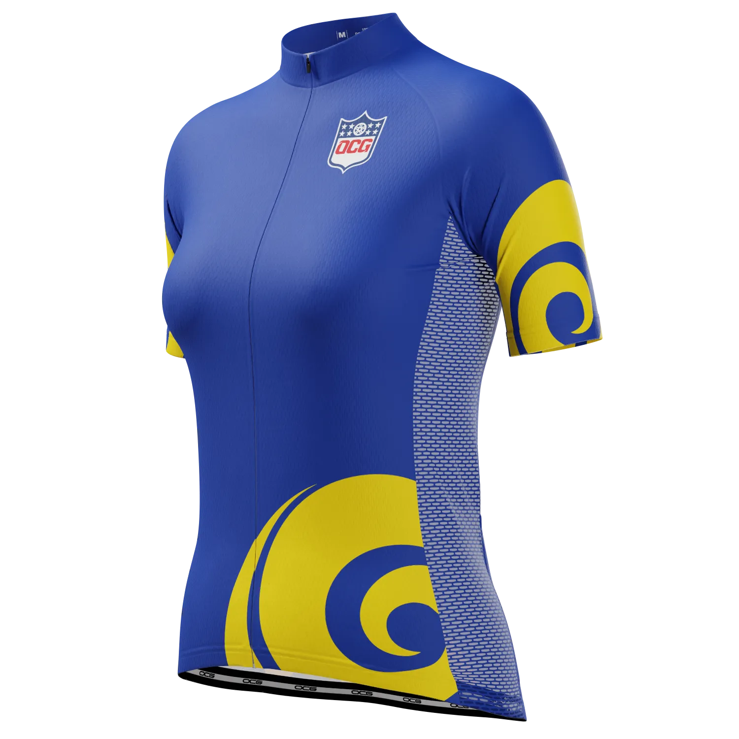 Women's Los Angeles Football Short Sleeve Cycling Jersey