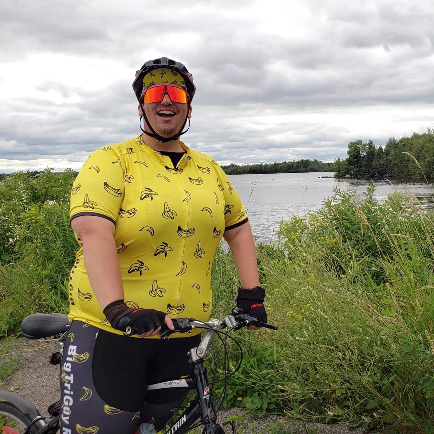 Women's Must Be Bananas Short Sleeve Cycling Jersey
