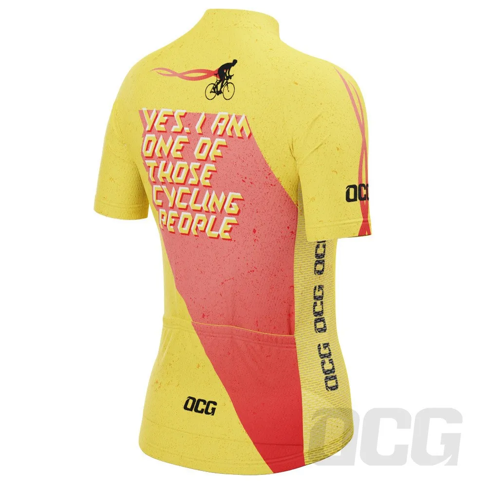 Women's One of Those Cycling People Short Sleeve Cycling Jersey