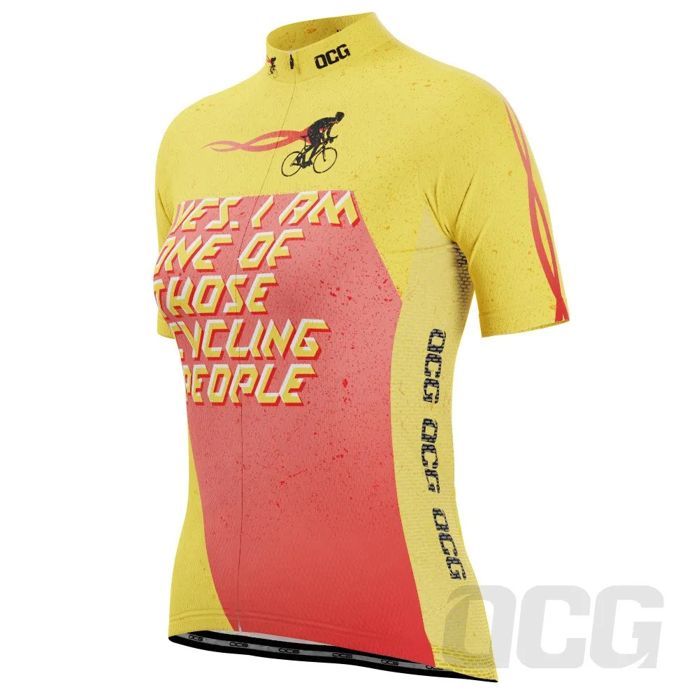 Women's One of Those Cycling People Short Sleeve Cycling Jersey
