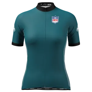 Women's Philadelphia Football Short Sleeve Cycling Jersey