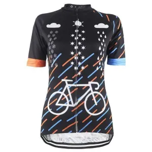 Women's Rain Hail or Shine Short Sleeve Cycling Jersey [clearance]