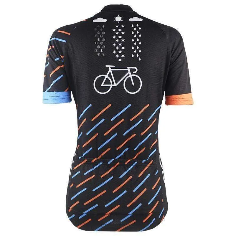 Women's Rain Hail or Shine Short Sleeve Cycling Jersey [clearance]