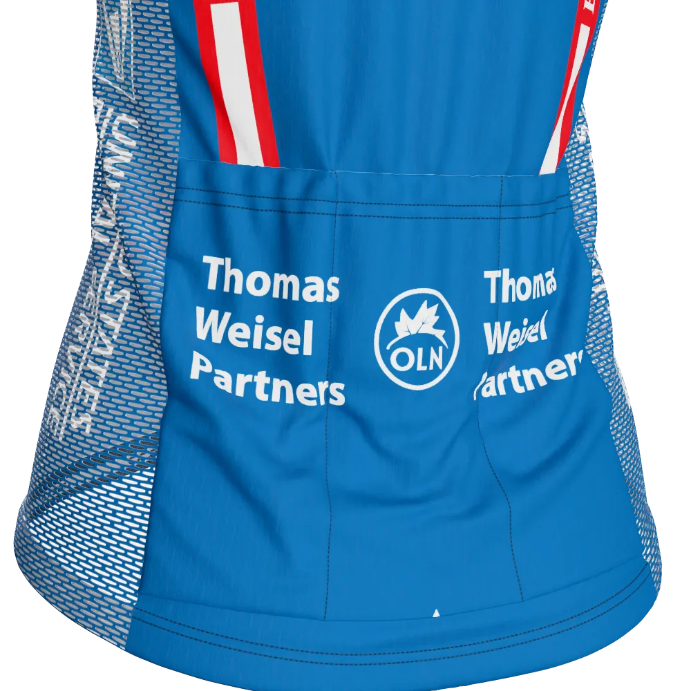Women's Retro US Postal Sleeveless Tech Cycling Jersey
