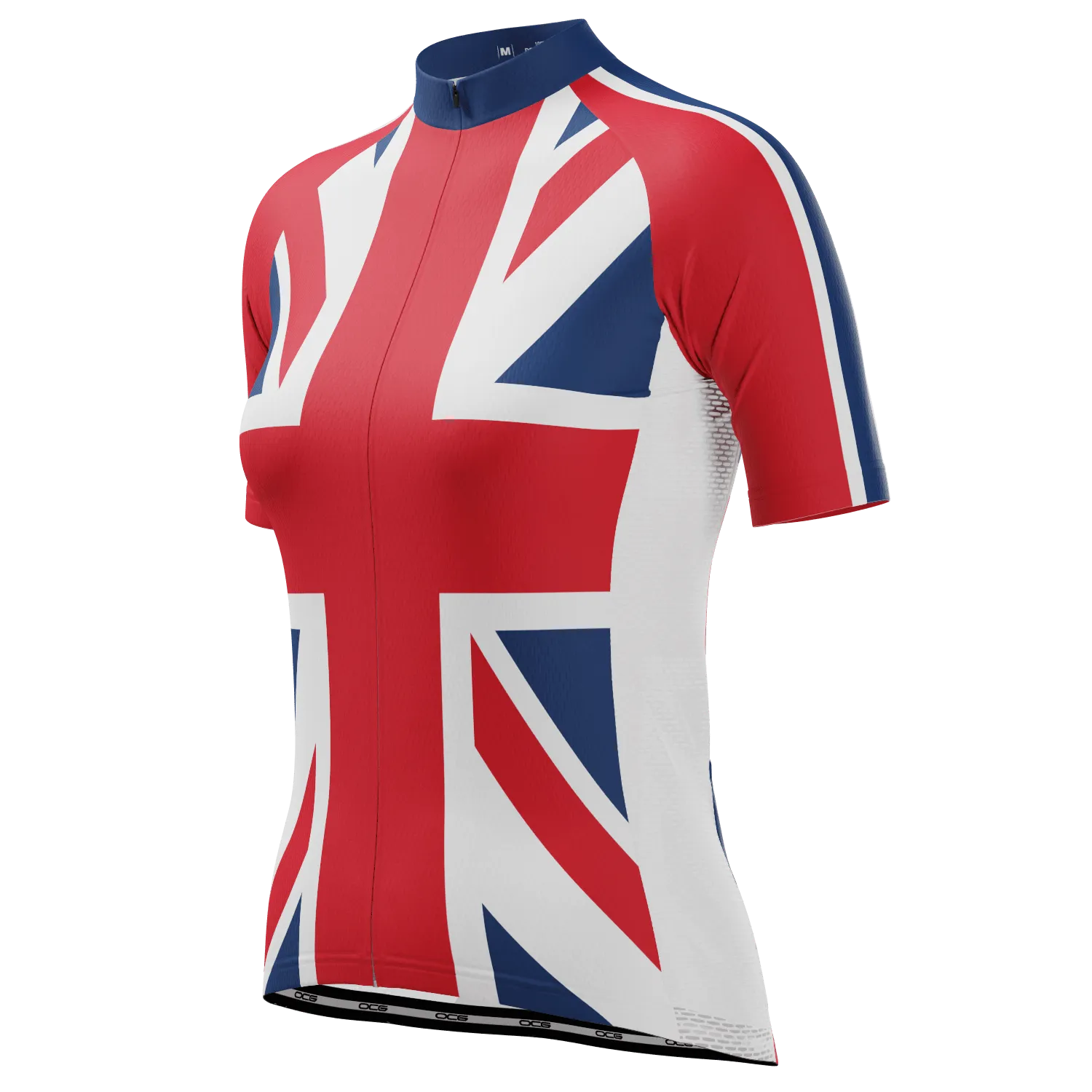 Women's Union Jack UK Short Sleeve Cycling Jersey