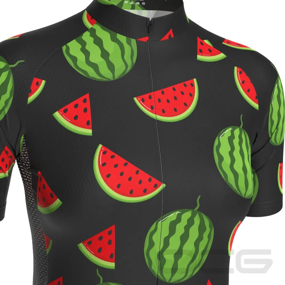 Women's Watermelon Short Sleeve Cycling Jersey