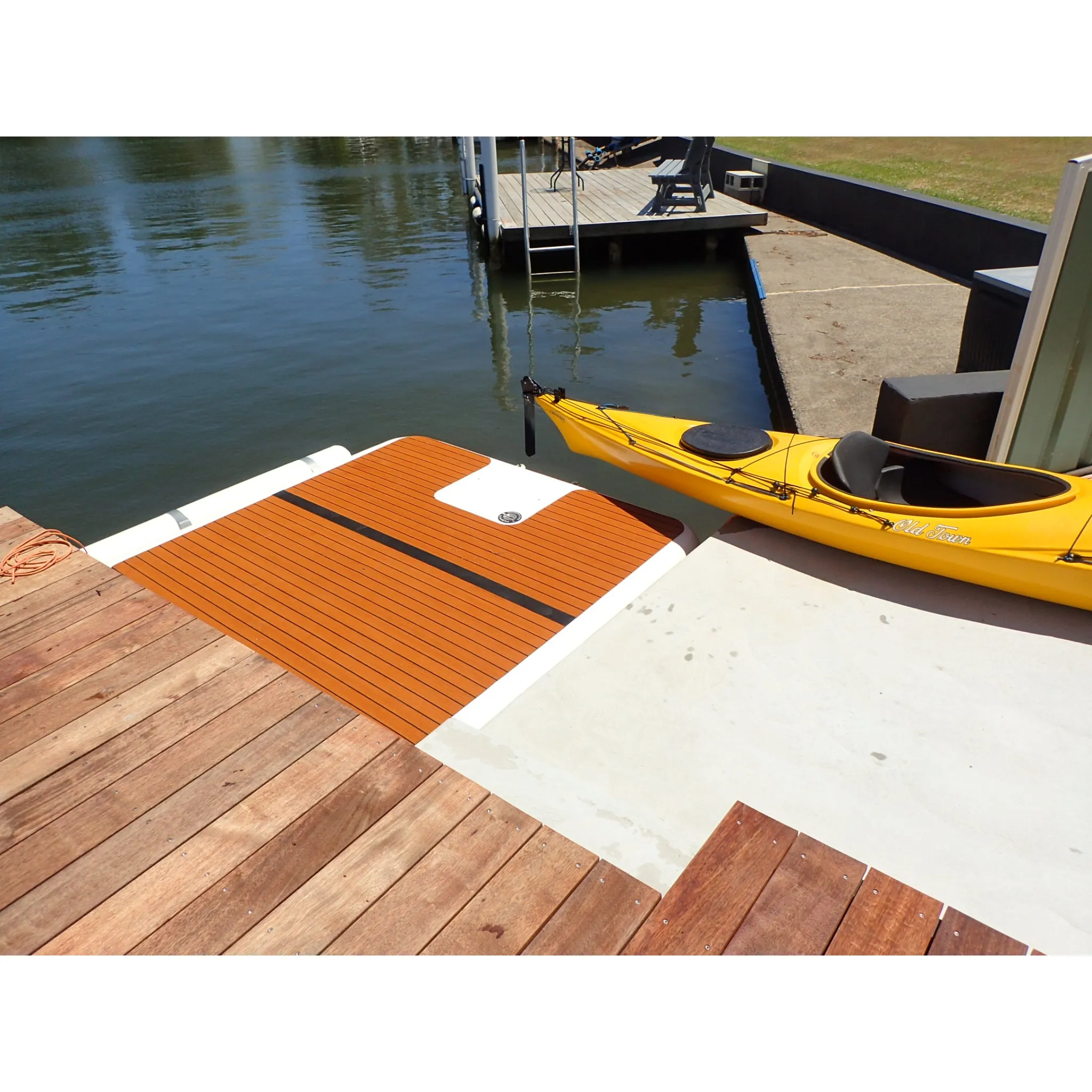 Wood Look Air Pontoon