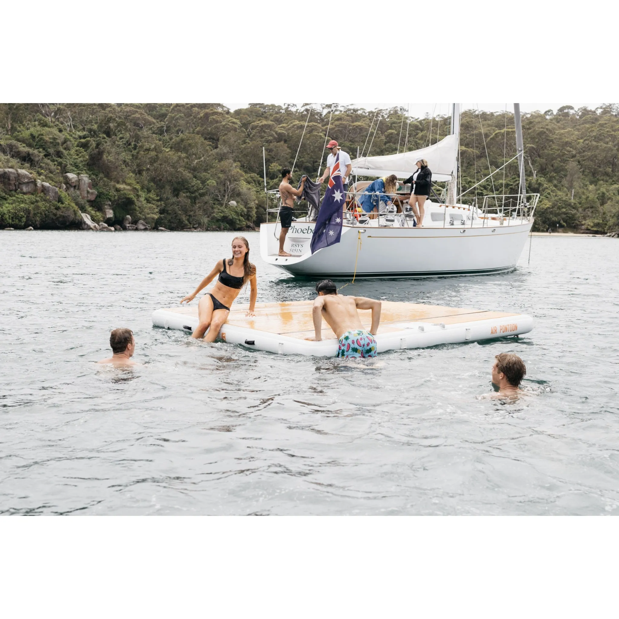 Wood Look Air Pontoon